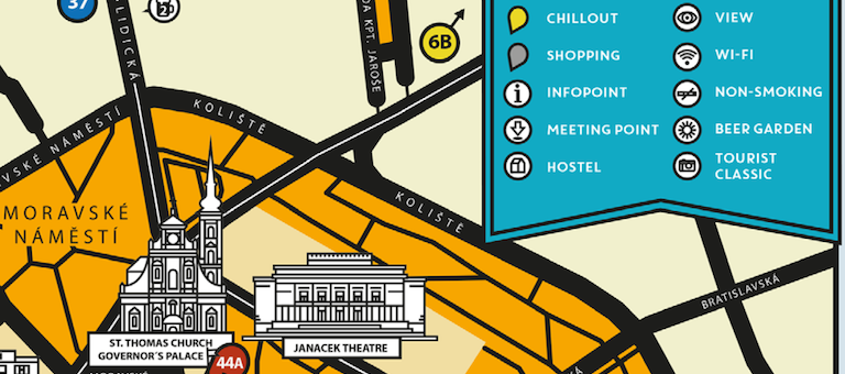 USE-IT map Brno