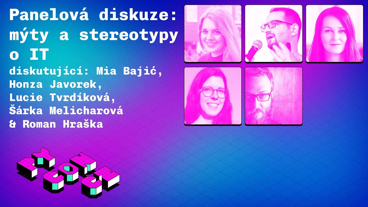 Panelová diskuze: mýty a stereotypy o IT - talk video